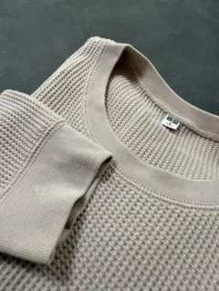 ワッフル 長袖 Tシャツ