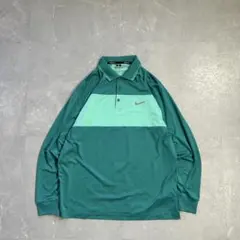 00s NIKE GOLF 長袖ポロシャツ ゴルフウェア トップス ロンt XL