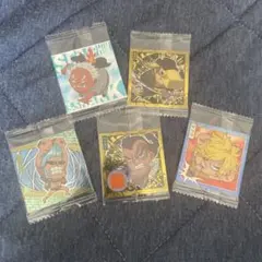 【未開封】ワンピース　ウエハース　シール　5枚セット売り