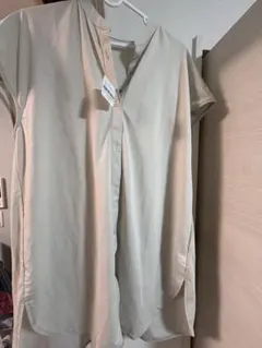 ベージュ 半袖シャツ LLサイズ