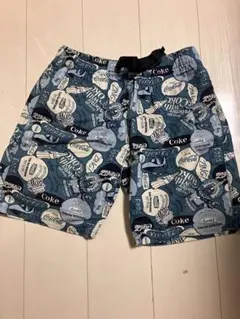 WILDTHINGS ワイルドシングス　コカ・コーラ柄コラボ　ショートパンツ