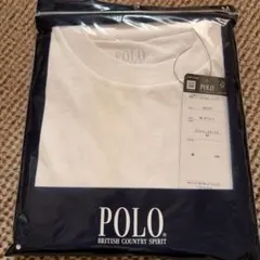 POLO ホワイト Tシャツ Mサイズのサムネイル