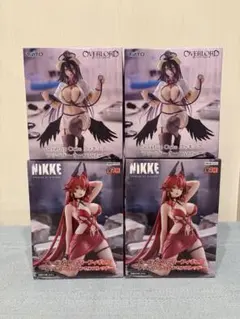 オーバーロード　勝利の女神NIKKE フィギュア　4点セット
