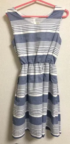 ユニバーサルミューズ ボーダーワンピース ストロベリーフィールズ