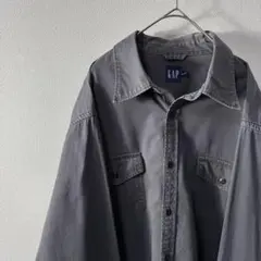 6*様 希少 90s 00s Old GAP shirt シャツ vintage