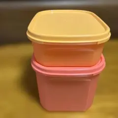 Tupperware 食品保存容器 2個セットのサムネイル