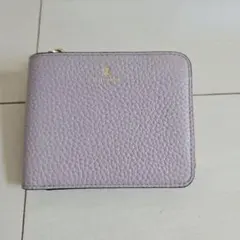 PELLE BORSA ラベンダー 二つ折り財布