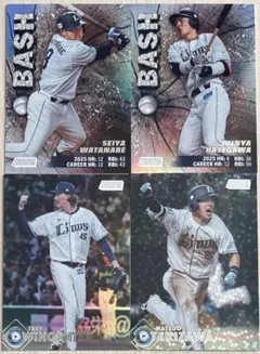 2026 Topps stadiumclub NPB 西武ライオンズ　4枚