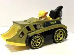 パウパトロール ダイキャストビークル ラブル パワーブルドーザー メタリック