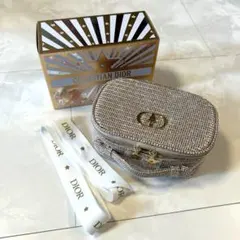 ディオール　2025ホリデー　オリジナル ポーチ　リボン付　新品未使用②DIOR