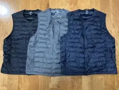 UNIQLO ユニクロ　パフテックコンパクトベスト　3色セット