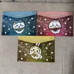 【3点セット】ちいかわ　セブンイレブン　フラットケース　ハチワレ　うさぎ