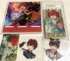 あんスタ】ALKALOID 天城一彩 スタフォニ カード ハート缶バッジ