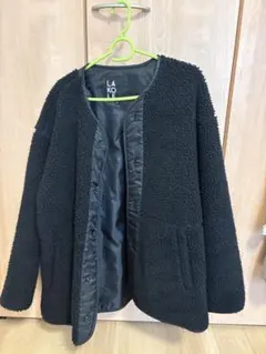 LAKOLE ラコレ ボアブルゾン ジャケット 黒 Mサイズ