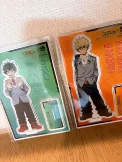 ヒロアカ くら寿司 緑谷出久 爆豪勝己 僕のヒーローアカデミア アクスタ