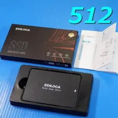 【SSD 512GB】EDILOCA ES106 2.5インチ SATA 内蔵用のサムネイル