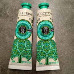 ロクシタン ハンドクリーム スパークリングスノーシア 30ml 2本セット 新品