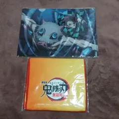 【鬼滅の刃】 A4サイズ クリアファイル＆速乾マフラータオル セット