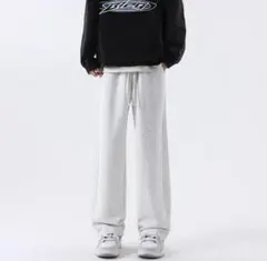 【人気】【送料無料】韓国　スウェットパンツ　XL　メンズ　レディース　春夏秋冬