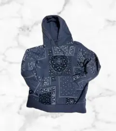 ザラ ZARA ペイズリー 柄 パーカー