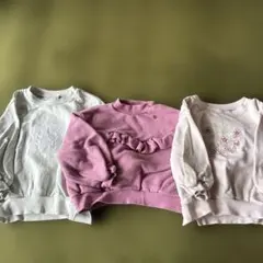 トレーナー3点セット　プティマイン　アプレレクール