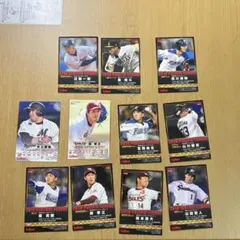 プロ野球チップスカード　サイン入りカード　2019年　タイトルカード
