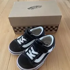 kii様　専用　Vans 定番スニーカー　キッズ ブラック/ホワイト