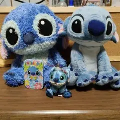 スティッチぬいぐるみセット 大きい2体 小さい3体 - メルカリ