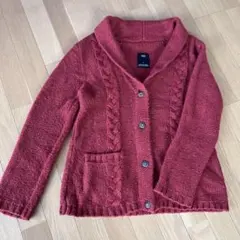 AZUL by moussy ニットカーディガン　レッド　Mサイズ