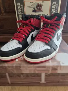 Nike エアジョーダン1 レトロハイOG ブラックトゥ　リイマジンド