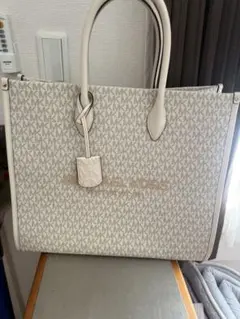 MICHAEL KORS ホワイト トートバッグ
