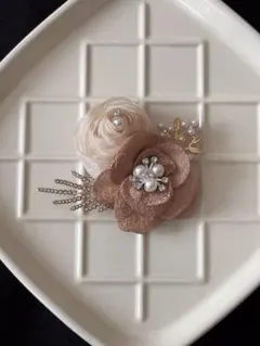 NO.30ハンドメイドコサージュ 入学式卒業式 入園式　卒園式