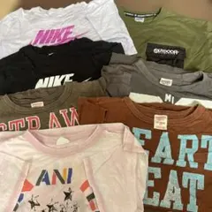 デニムダンガリー・NIKE・OUTDOOR PRODUCTS Tシャツセット