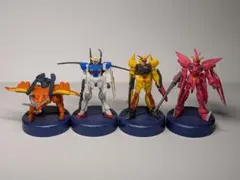 【平成レトロ】ガンダム ミニフィギュア 4体セット