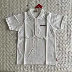 新品　ミキハウス　半袖　バックロゴ　ポロシャツ