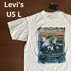 新品未使用タグ付き US L Levi's リーバイス Tシャツ 白／ホワイト