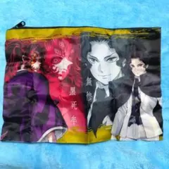 鬼滅の刃ポーチでらっくす 鬼舞辻無惨/黒死牟1点