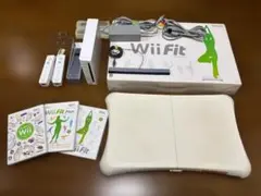 [すぐに始められます] Wii本体＆付属品　バランスボード Wii Fit付き