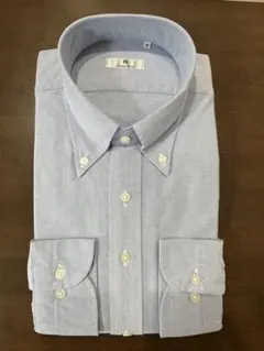 ライトブルー ボタンダウンシャツ オックスフォードMサイズ【新品未使用】