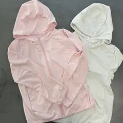 UNIQLO UVカット パーカー 120サイズ 2色セット