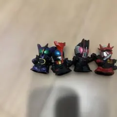 仮面ライダー　指人形　4体セット