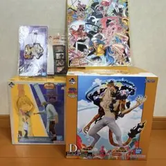 D賞MASTERLISEロブ・ルッチ、 未開封D賞サンジゼフフィギュアその他雑貨