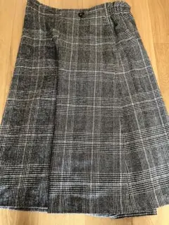 ガウチョパンツ　チェック　サイズ9