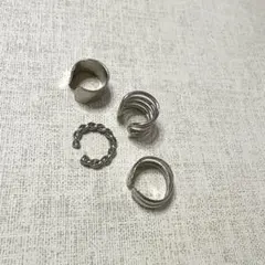 イヤーカフ 4点セット シルバー まとめ売り