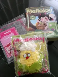 Mellojoy もこもこ山の野菜＆フルーツ スクイーズ あわあわ爆毛コーン