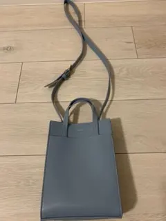 AQUE グレー ミニトートバッグ