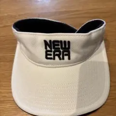 NEW ERA ホワイト バイザー