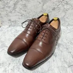 【美品】texcyluxe ストレートチップ 26.5㎝ ブラウン