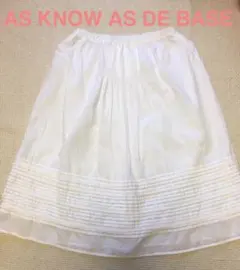AS KNOW AS DE BASE レーススカートのサムネイル