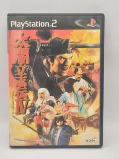太閤立志伝Ⅳ□箱、説明書、ソフトのセット　プレイステーション2